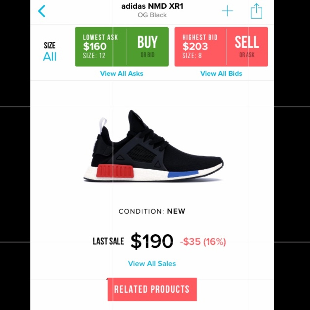 NMD XR1 Prime Knot Boost Sole OG Colorway